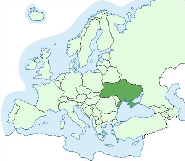 GEOGRAFSKI POLOŽAJ :: Ukraina